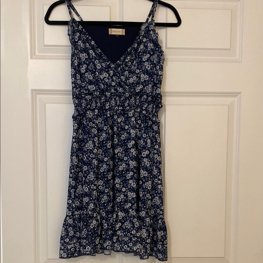 Blue Floral Sundress